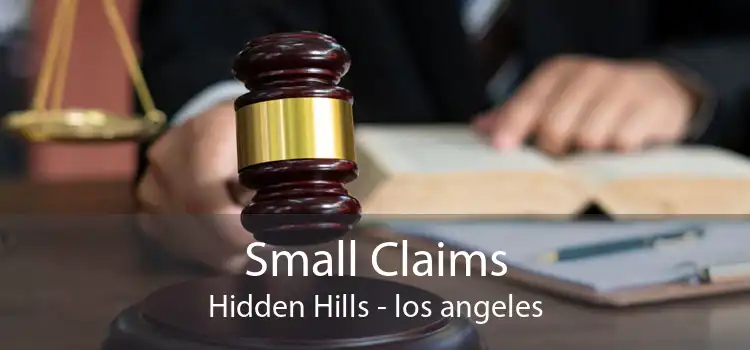 Small Claims Hidden Hills - los angeles