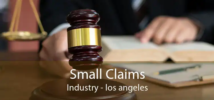 Small Claims Industry - los angeles