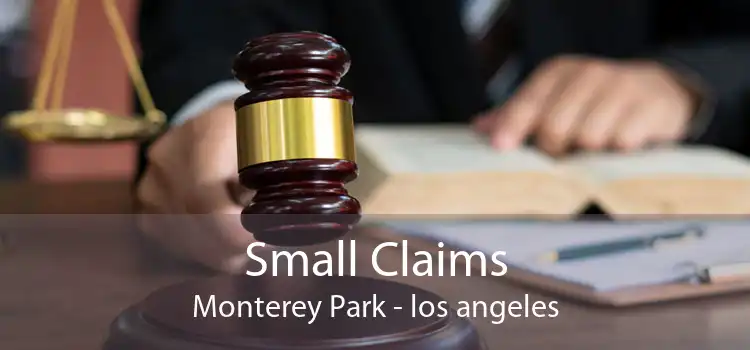 Small Claims Monterey Park - los angeles